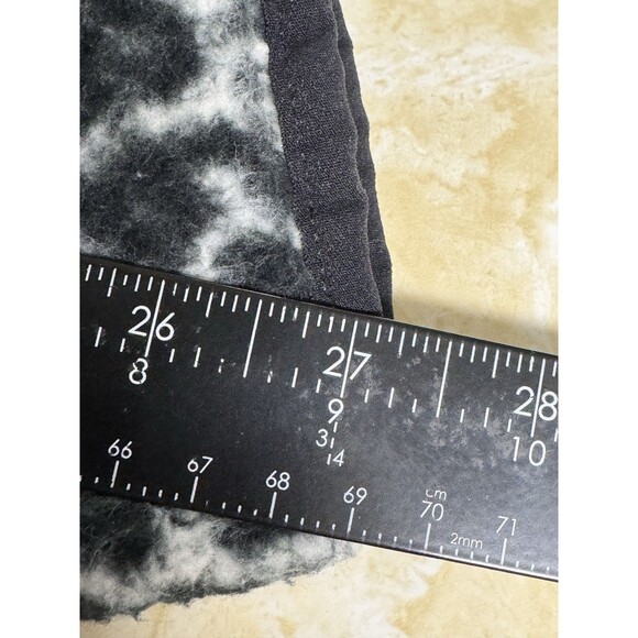 Lands End Womens 2X Leopard Print Zip Up Fleece Jacket with Zip Pockets - Picture 13 of 13